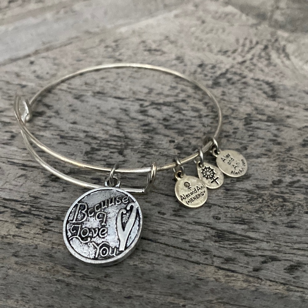 Alex & Ani “Because I Love You” Bracelet
